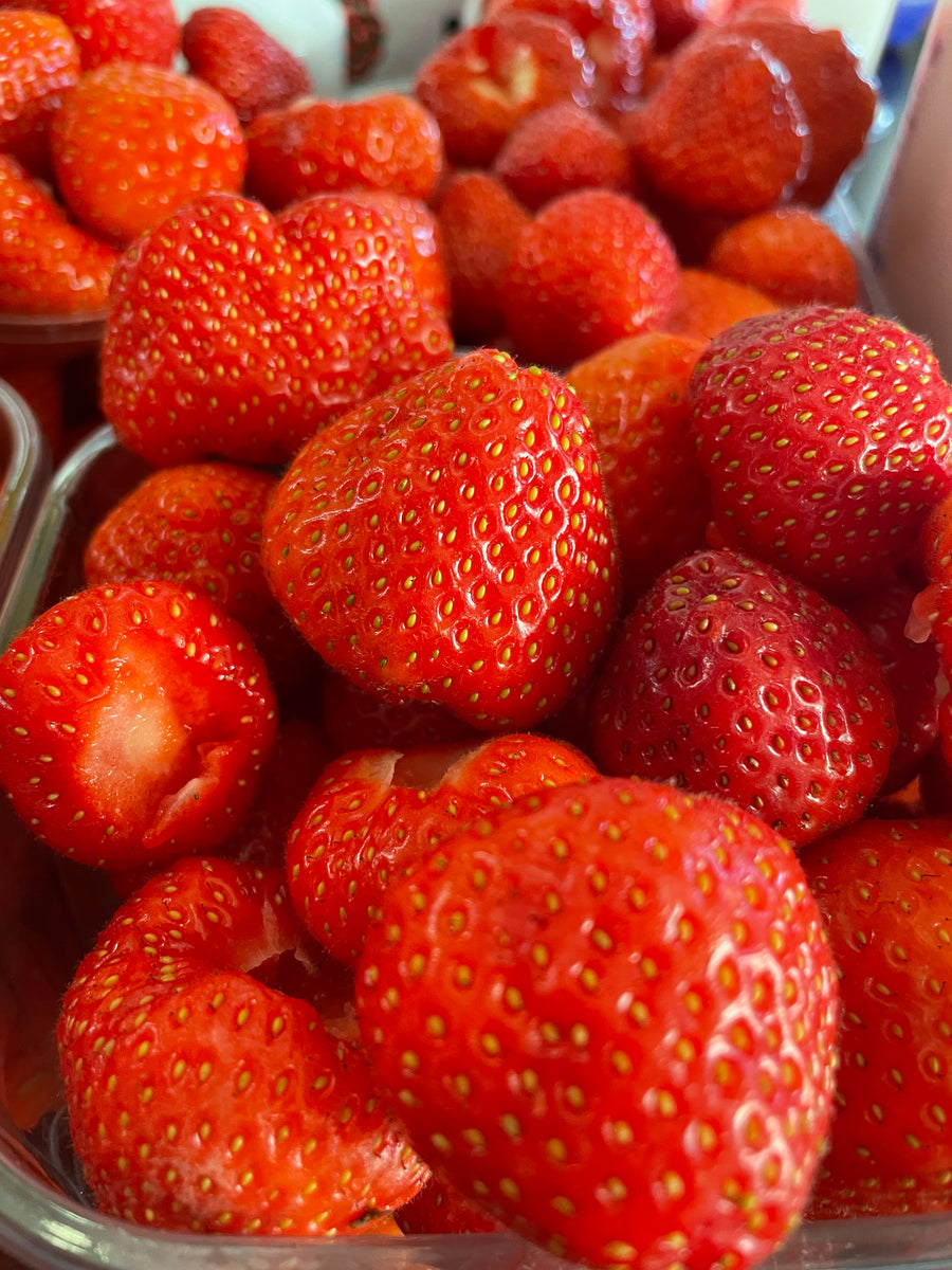 Jordbærsirup Norheim gård Debio økologisk godkjent